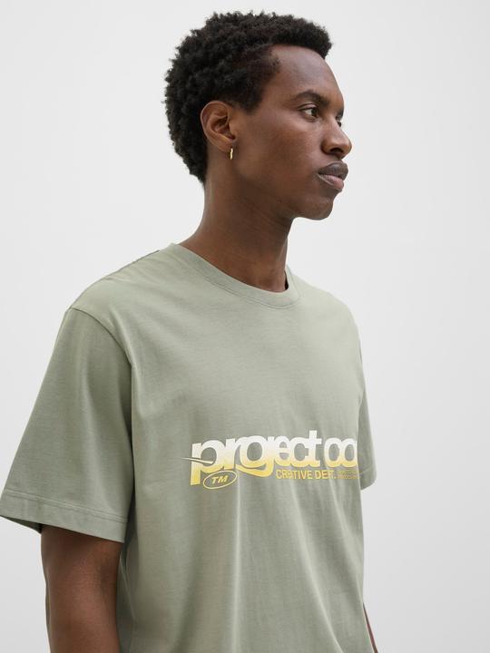 Image du produit Jack & Jones Gedruckt Rundhalsausschnitt T-shirt T-shirt (XS)