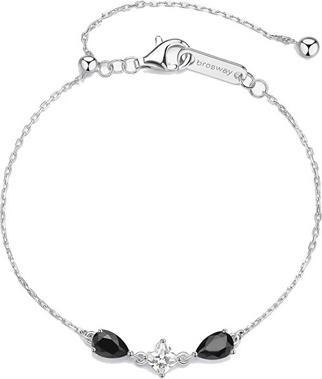 Brosway - Silver Bracelet with Cubic Zirconia Mystery Black Fancy FMB117