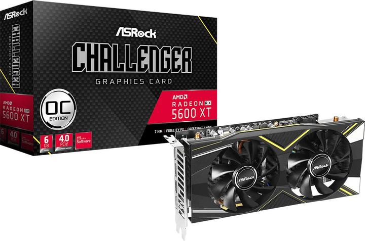 Produktbild AsRock Radeon RX 5600 XT Challenger D OC (6 GB)