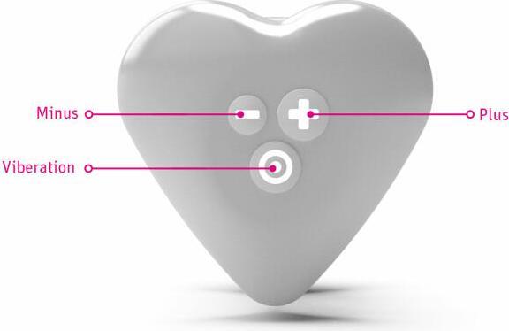 Produktbild Mystim Hearts Desire Lay-On Vibrator Rose