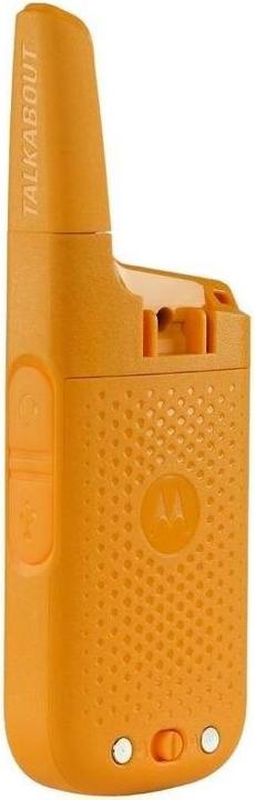 Actual product image Motorola T72 walkie talkie, 16 channels, yellow (8 km)