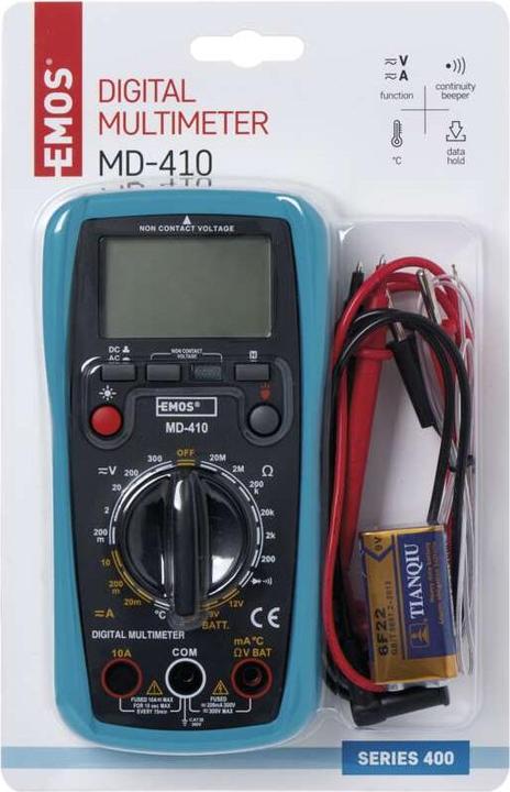 Actual product image Emos Multimeter MD-410