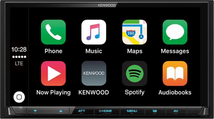 Actual product image Kenwood Corp. Dmx7017dabs (Apple Carplay, Android car)