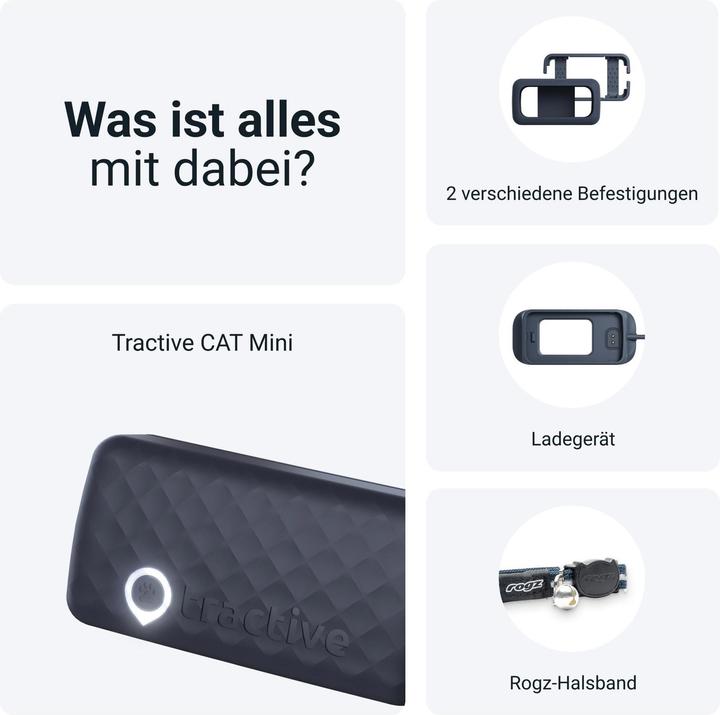 Image du produit Tractive CAT Mini tracker GPS pour chats (Chat, Général)