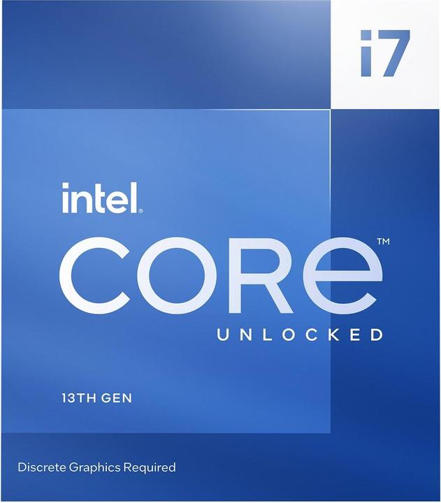 Produktbild Intel Core i7-13700KF (LGA 1700, 3.40 GHz, 16 -Core)