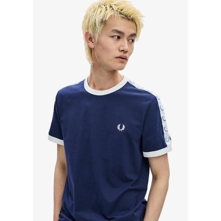 Actual product image Fred Perry Contrast trim T-shirt with band (XL)