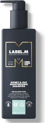 Label.M Honey & Oat Moisturising Shampoo 300 ml (300 ml, Flüssiges Shampoo)