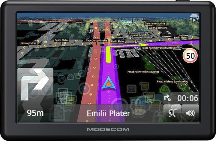 Actual product image Modecom NAVIGATION FreeWAY CX5 MapFactor map Europe (5")