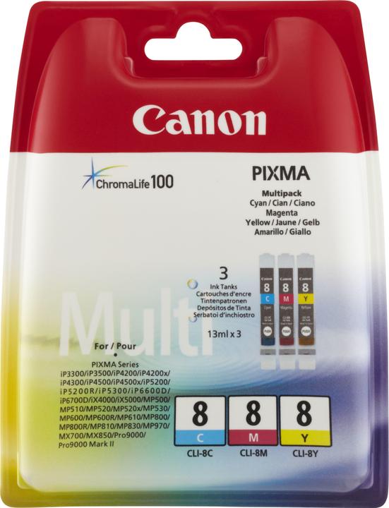 Canon CLI-8 Multipack (M, C, Y)