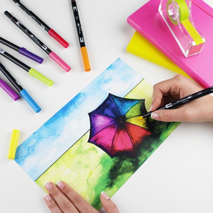 Actual product image Tombow ABT Dual Brush (Multicoloured, 18 x)