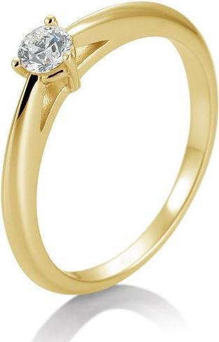 Actual product image Breuning Engagement ring 3 prong (50, 750/18 K Gold)