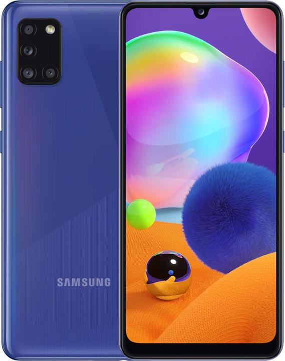 Samsung Galaxy SM-A315 - 16,3 cm (6.4 Zoll) - 1080 x 2400 Pixel - 4 GB - 64 GB - 48 MP - (64 Go, Bleu, 3G)