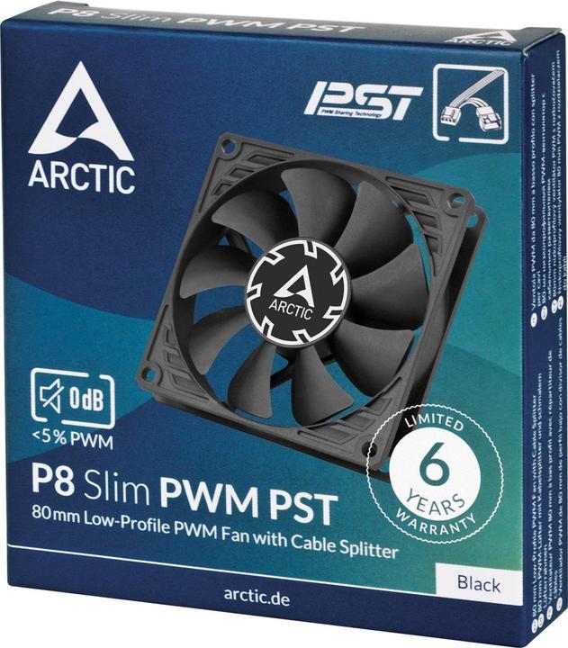 Actual product image Arctic P8 Slim PWM PST (80 mm, 1 x)