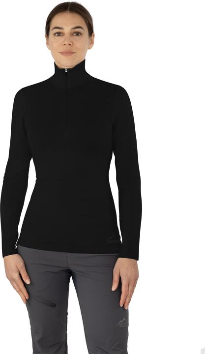 Image du produit Normani Damen Merino Langarm mit 1/4 Zipper „Launceston“ - 9669 (S)