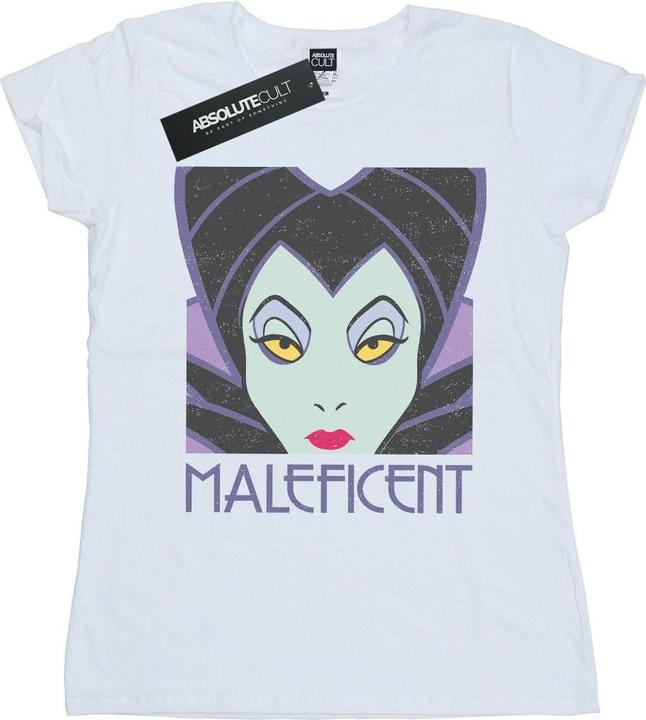 Disney Maleficent Cropped Head TShirt (M)