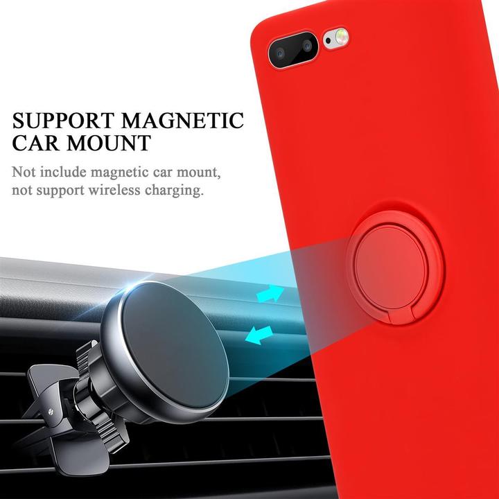 Image du produit Cadorabo TPU Liquid Ring Silicone Case Cover (Apple iPhone 7 Plus, Apple iPhone 7s Plus)