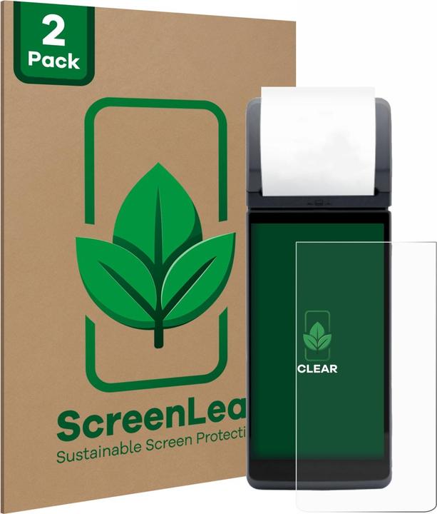 Productafbeelding ScreenLeaf Beschermfolie duurzame screenprotector screenprotector folie helder transparant (2 Stuk, LG G4 Pro)