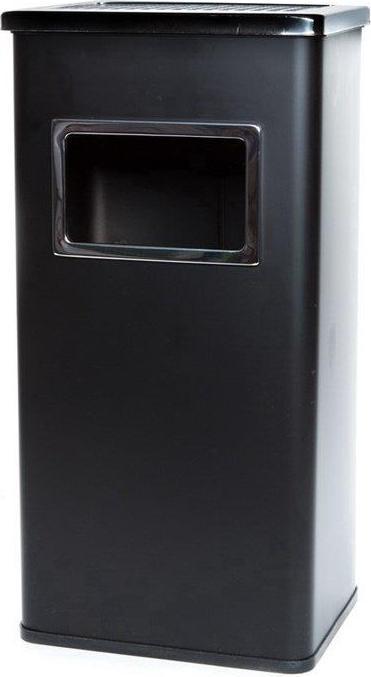 Productafbeelding Okko Vierkante Prullenbak Met Asbak T-F5617m