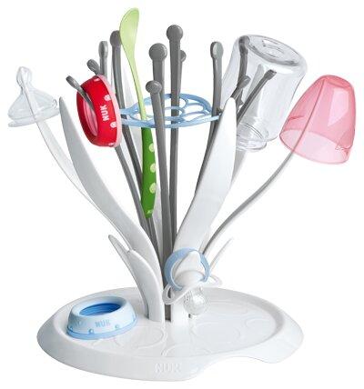 Actual product image NUK MultiDry drying rack - practical drying of up to 6 bottles and accessories, BPA-free