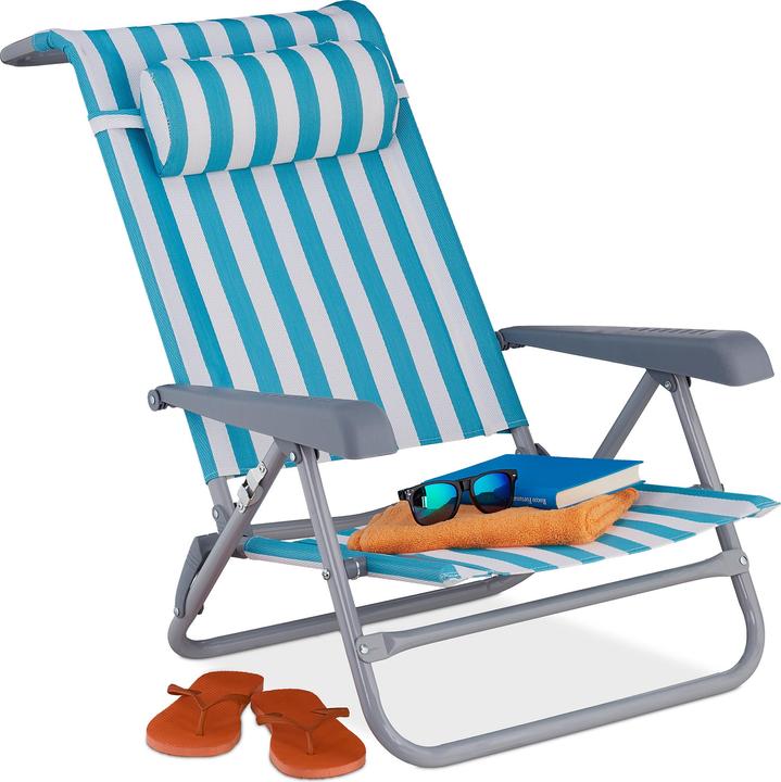 Relaxdays Chaise longue (85 cm)