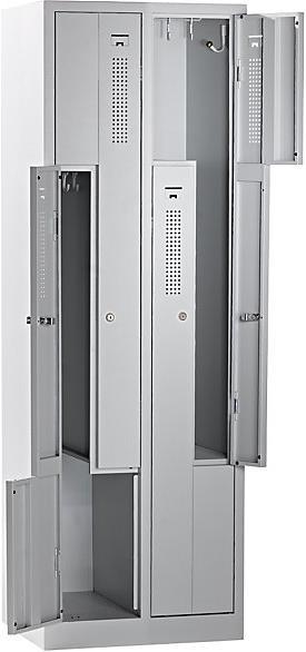 Immagine prodotto eurokraft basic Armadio a Z (59 cm, 180 cm)