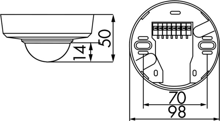 Image du produit BEG 92154 Détecteur de présence PD2-M-2C-11-48V (12 m)