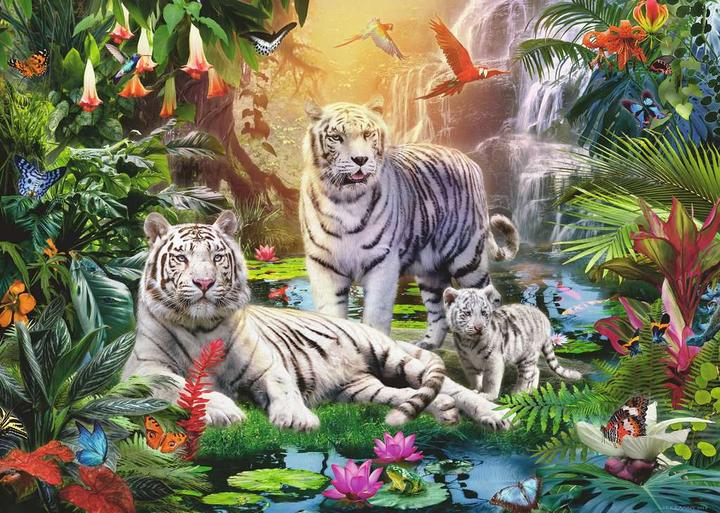 Immagine prodotto Ravensburger Famiglia di tigri bianche (1000 pezzi)