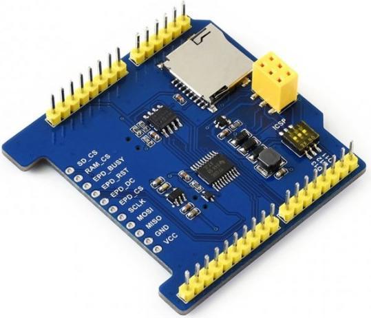Produktbild WaveShare Universal Raw Driver e-Paper Shield für Arduino und NUCLEO
