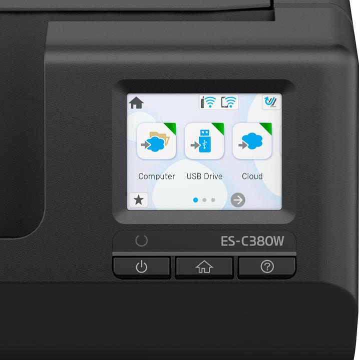 Actual product image Epson ES-C380W (USB, WLAN)