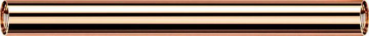 Star Piercing Micro Barbell-Stab rosegold mit 0.8 mm Innengewinde (ohne Messing, Chirurgenstahl 316L)