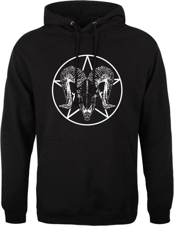 Grindstore Ram Skull Kapuzenpullover