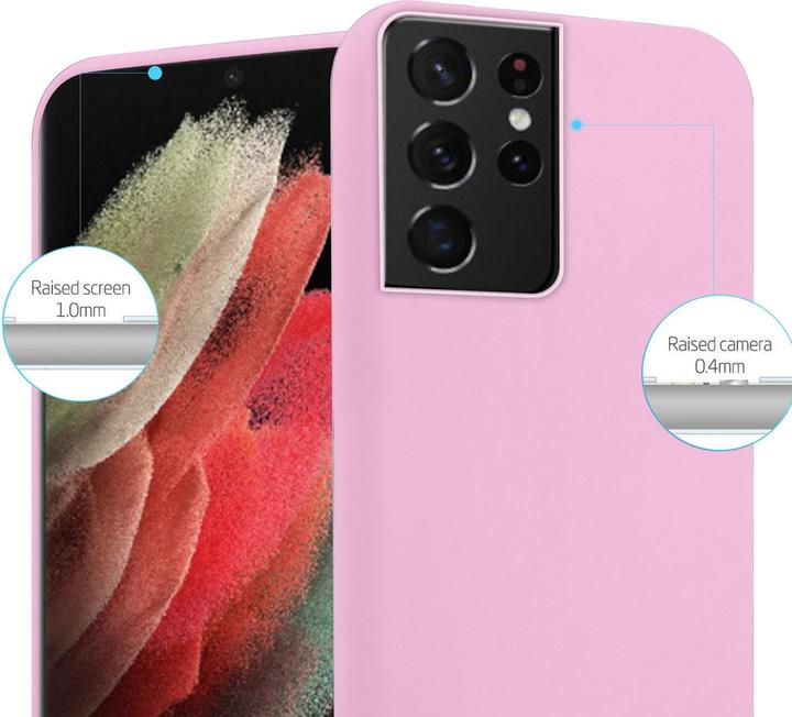 Actual product image Cadorabo TPU Candy Cover (Samsung Galaxy S21 Ultra)