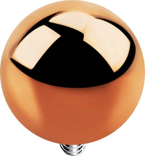 Immagine prodotto Star Piercing Sfera Dermal Anchor oro rosa (senza ottone, Acciaio chirurgico 316L)