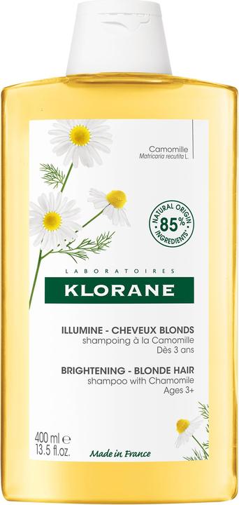 Klorane Aufhellendes Shampoo mit Kamille (400 ml, Flüssiges Shampoo)