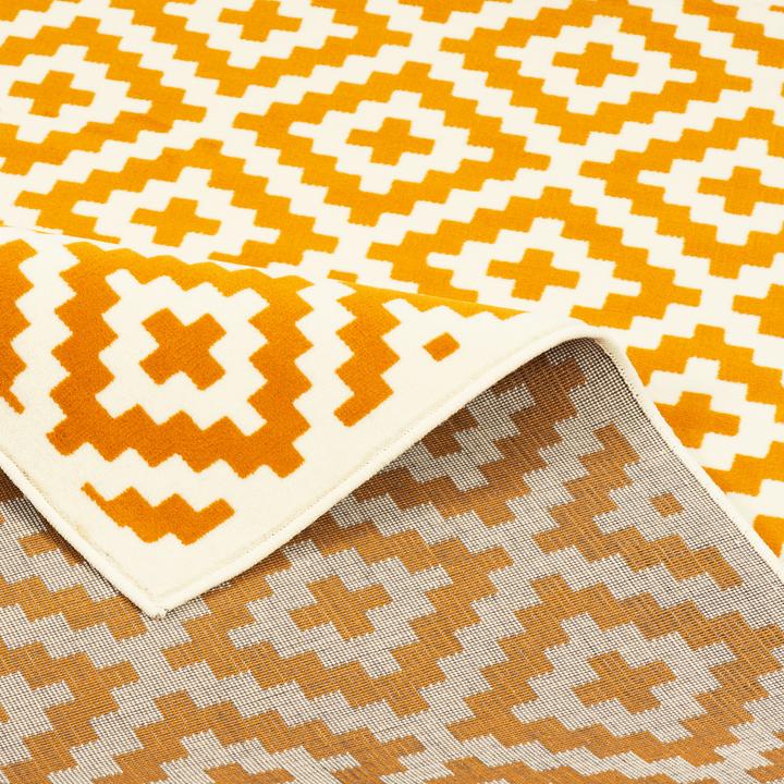 Actual product image Pergamon Designer Kurzflor Teppich Moderne Muster (120 x 170 cm)