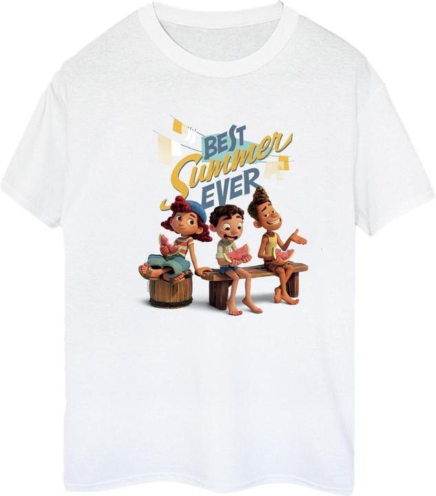 Immagine prodotto Disney Luca Best Summer Ever Maglietta Ampia Donna (M)