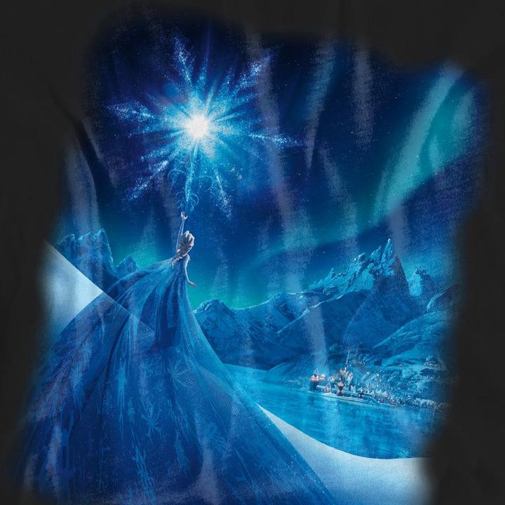 Image du produit Disney Frozen - T-shirt MAGICAL LIGHT - Adulte (XXL)
