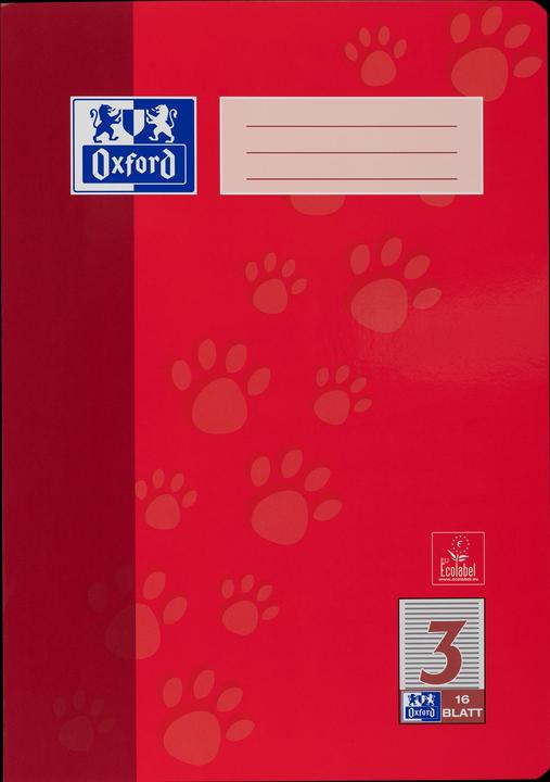 Actual product image Oxford Exercise book, A4, ruling 3 (A4)