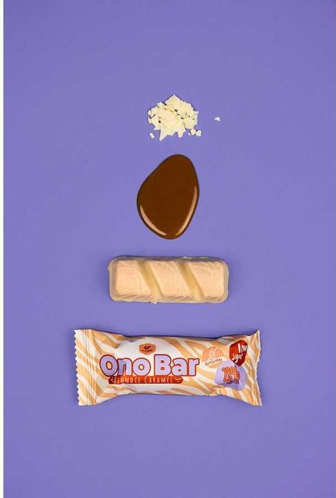 Produktbild Go Fitness Nutrition Ono Bar 12 x 40 g, Caramel (Caramel, 12 Stk., 480 g)
