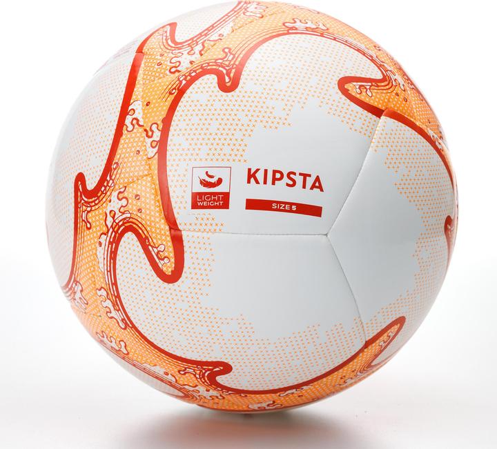 Actual product image Kipsta Beachsoccer Hybridball Light size 5 - white/orange
