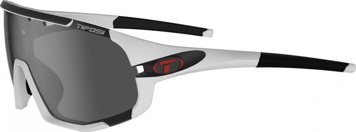 Image du produit Tifosi Optics Lunettes de soleil de traîneau (blanc mat, Fumée, Clear, Ac Red)
