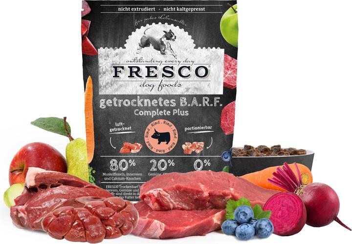 Actual product image Fresco Dry Food BARF Complete Plus Beef, 2.5 kg (Senior, Adult, Junior, 1 pcs., 2700 g)