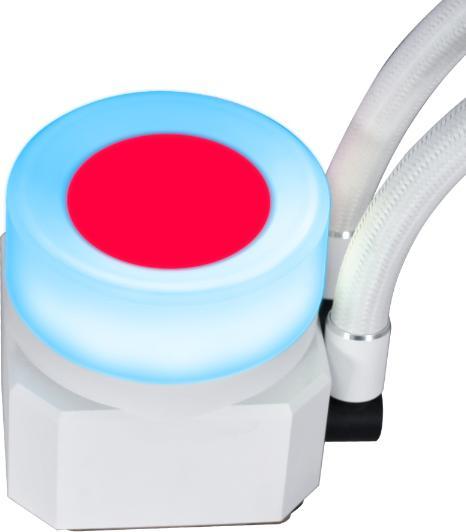 Actual product image Lian-Li GALAHAD II 360 Trinity Performance Complete Water Cooling - white