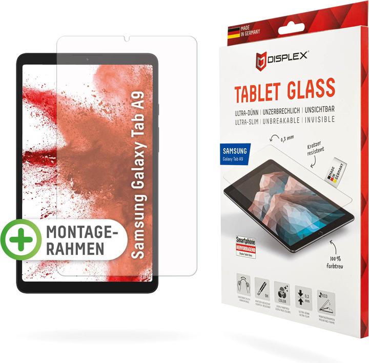 Displex Tablet Glass, Tablet Schutzglas (1 Stück, Galaxy Tab A9)