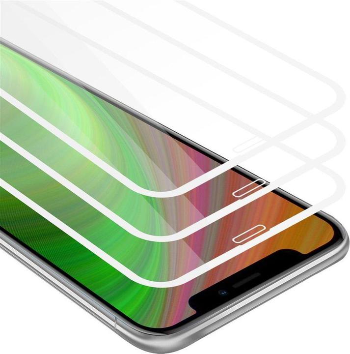 Immagine prodotto Cadorabo Vetro di protezione del display a schermo intero (3 Pezzo/i, Apple iPhone X)