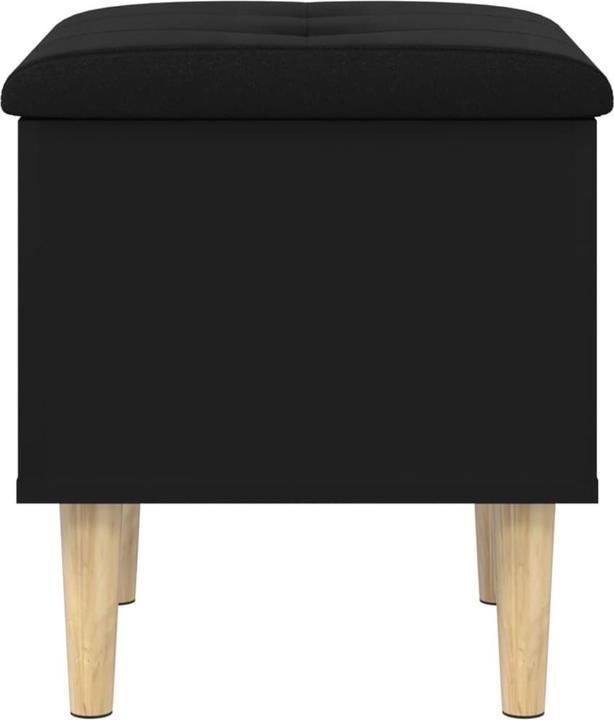 Produktbild VidaXL Sitzbank mit Stauraum Schwarz 42x42x46 cm (42 cm)