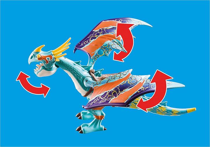 Actual product image Playmobil Dragon Racing: Astrid and Sturmpfeil (70728, Playmobil Dragons)