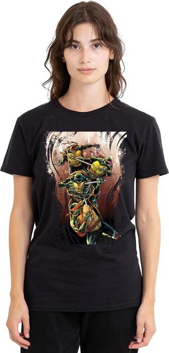 Immagine prodotto Teenage Mutant NT Earthy Rainbow Warriors Maglietta Adulto Unisex (M)