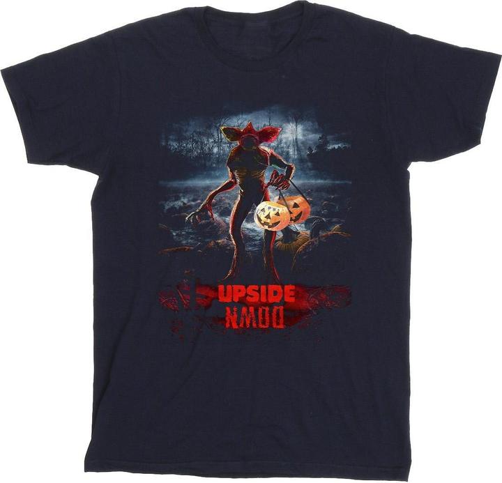 Produktbild Netflix Stranger Things Pumpkin Upside Down TShirt (M)