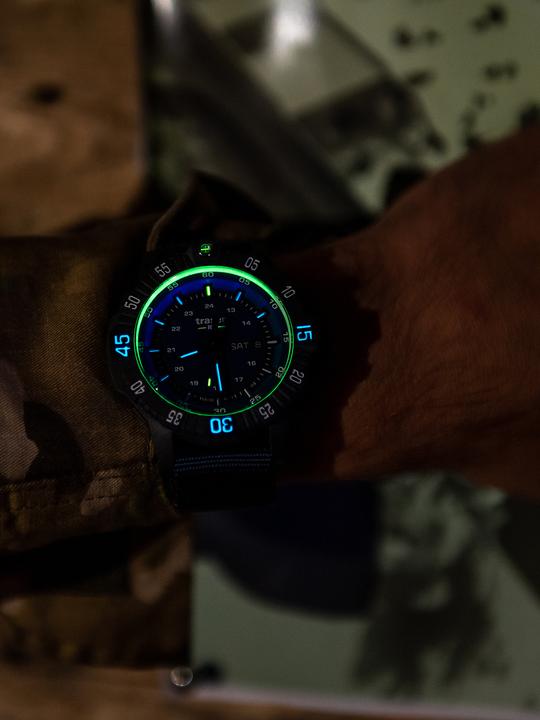 Actual product image Traser P99 Q Tactical (Diving watch, 46 mm)